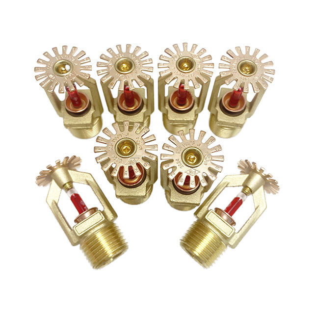 Brass Sprinkler Head Fire Sprinkler System FireLock UL FM Standard Response NPT BSPT Thread K8 ESFR