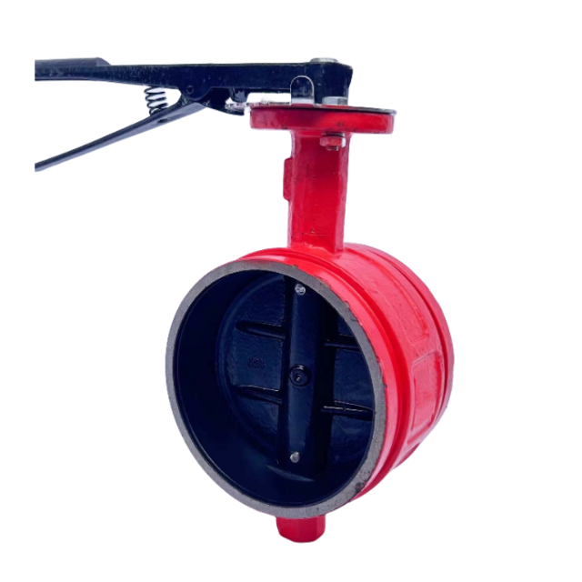 Fire Fighting Water Control Reliable Cast Iron butterfly Valve